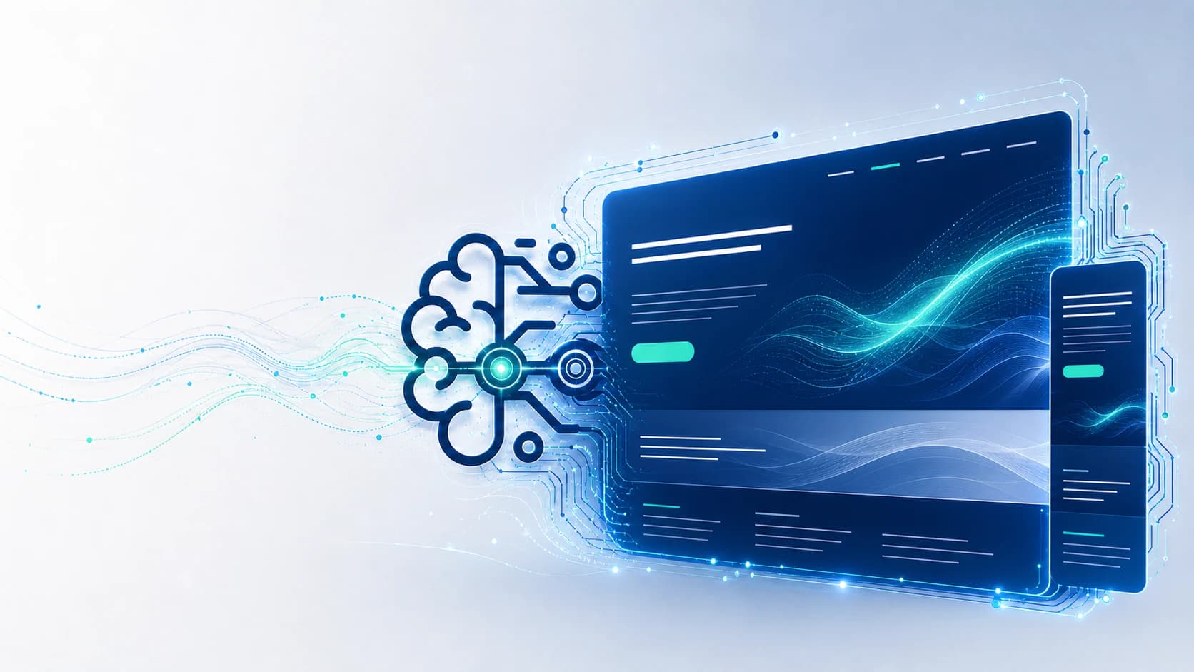 El cerebro de PotencIA transforma una red de información en una web profesional conectada con su versión responsive.